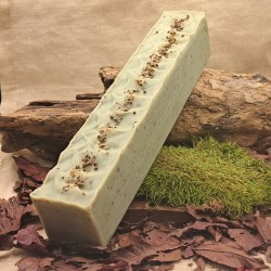Barre de savon vrac - saponification à froid - huile de chanvre biologique - patchouli : Obialice savonnerie artisanale hérault