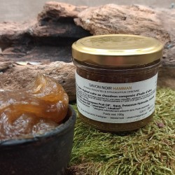 savon noir du hammam parfumé à l'huile essentielle d'eucalyptus citronné